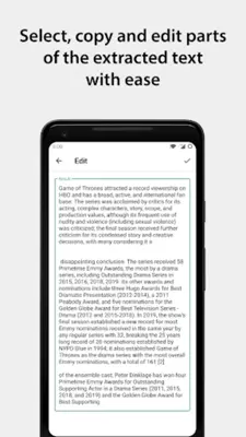 Smart Text Recognizer - OCR - Image to Text android App screenshot 4